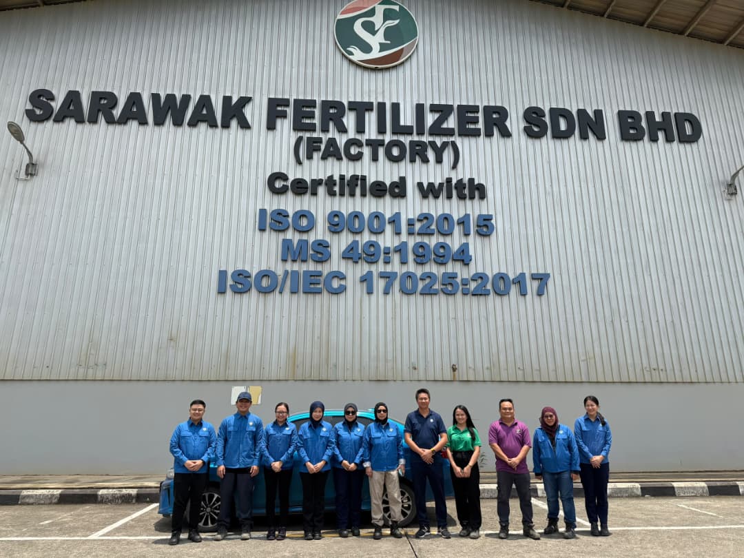 NREB Conducts Engagement and Technical Visit to Sarawak Fertilizer Sdn. Bhd.